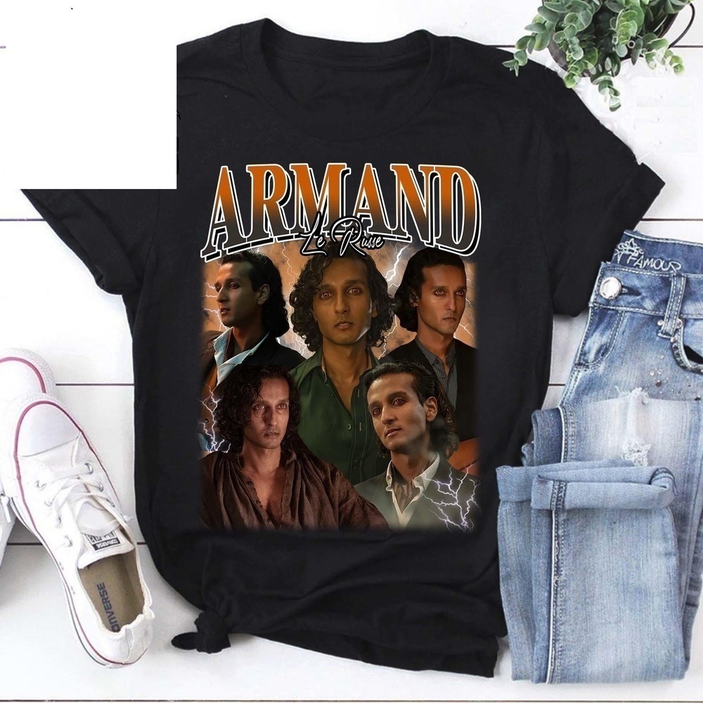 Armand Le Russe Assad Zaman Fan Graphic T-Shirt